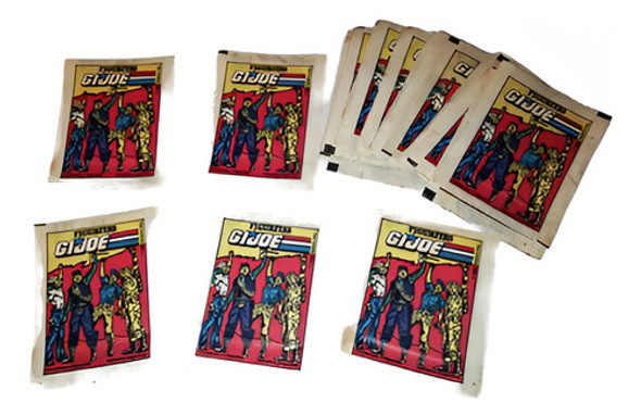 Lote De Sobres Figuritas Gijoe Año 1986 0