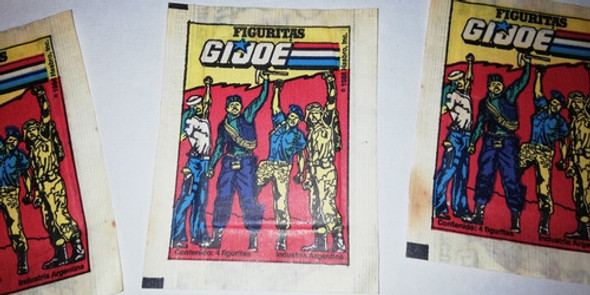 Lote De Sobres Figuritas Gijoe Año 1986 1
