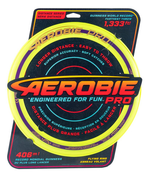 Disco Volador Aerobie Pro Ring 35.5cm Amarillo 0 Disco Volador Aerobie Pro Ring 35.5cm Amarillo 0