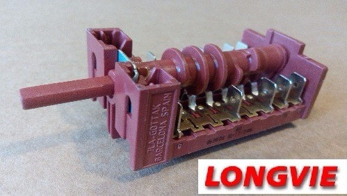 Llave Selectora Horno Longvie E1900 / E5900 Env Gratis! 1