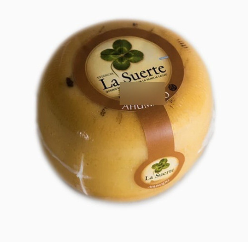 Queso Semiduro Ahumado Mini Horma Saborizada La Suerte 0