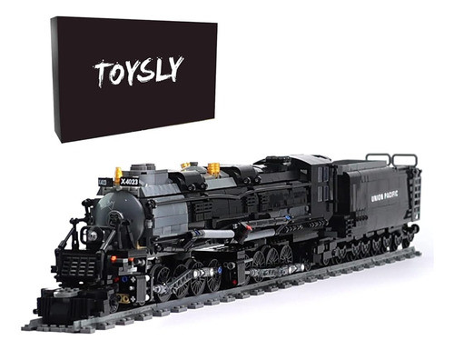 ~? Toysly Badboy Steam Train Building Kit, Conjunto De Exhib 0