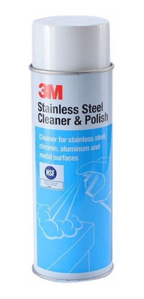 Limpia Acero Inoxidable 3m Steel Cleaner Tamaño Grande 600gr 0