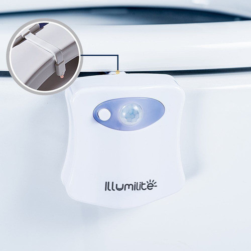 Illumilite Luces De Inodoro Con Cambios De 8 Colores 1