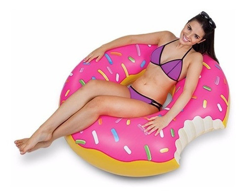 Boia Inflavel Donut Gigante 120 Cm Pronta Entrega 0