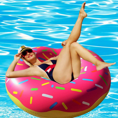 Boia Inflavel Donut Gigante 120 Cm Pronta Entrega 1