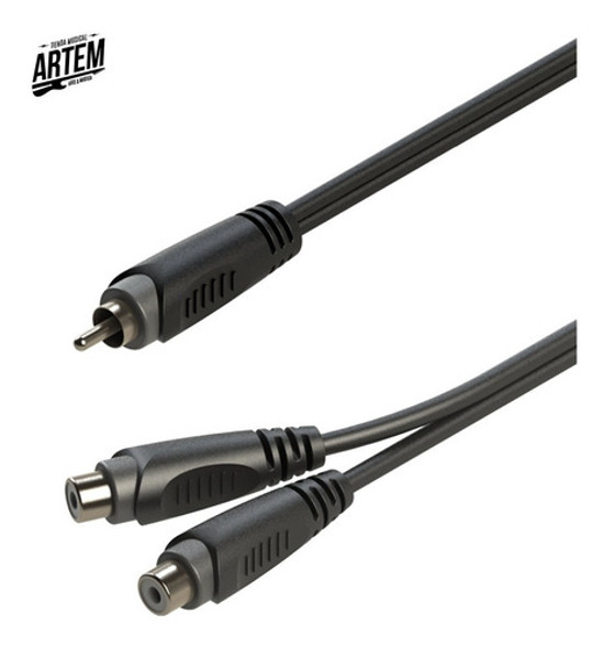 Cable Adaptador 1 Rca Macho 2 Rca Hembra Roxtone Rayc570l02 1 Cable Adaptador 1 Rca Macho 2 Rca Hembra Roxtone Rayc570l02 1