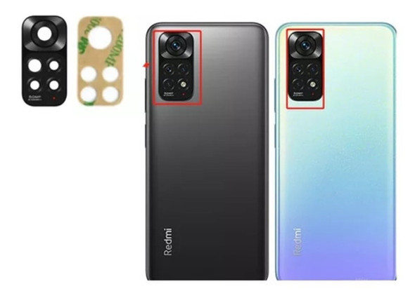 Vidrio Lente Camara Trasera Xiaomi Redmi Note 11 0
