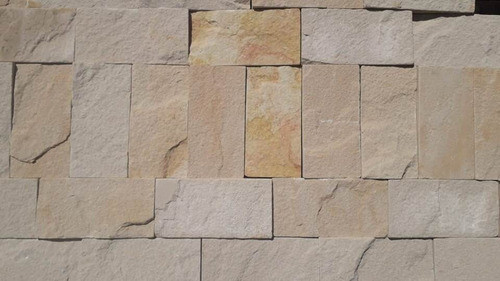 Piedra Arenisca 10 X 20 Cm Revestimiento Interior Y Exterior 0