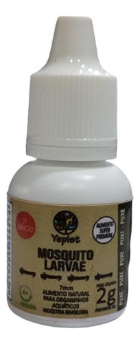 Yepist Larva De Mosquito 7mm 2gr Alimento Natural Brasilera 0