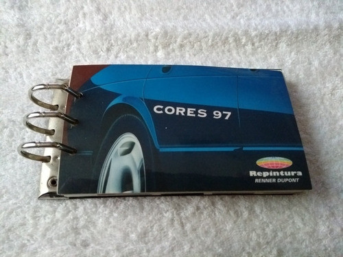 Muestrario Taco Colores Repintura Renner Dupont Cores 97-98. 0