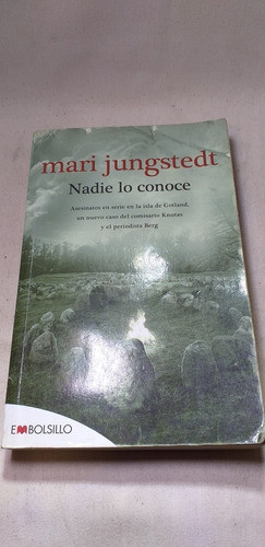 Antiguo Libro Nadie Lo Conoce Mari Jungstedt 0