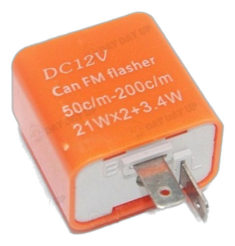 Led Ajustable Pin 2 Señal Relé Motos Flasher Vuelta Indicado 0