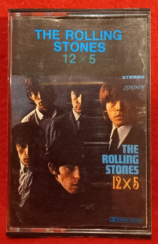 Rolling Stones 12 X 5 Cassette Polygram 1987. 0