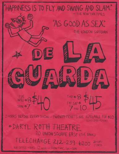 Publicidad Callejera Evento De La Guarda New York Año 2000 0