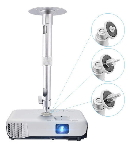 Mini Proyector Soporte De Montaje En Techo De Pared 5 Kg 0