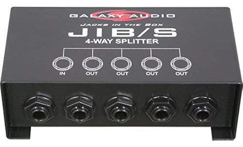 Galaxy Audio Jibs 4 Way 1/4  Splitter 0