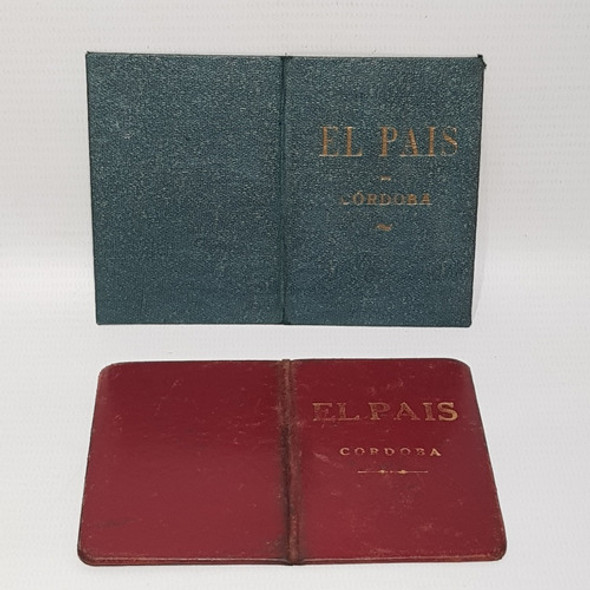 Antiguo Carnet Diario El País 1938 Córdoba Lote Mag 60419 0