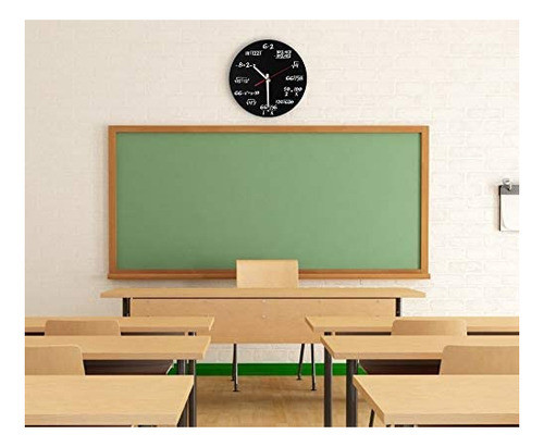 Reloj De Pared Decodyne Math. Exclusivo Reloj De Pared. Cad. 1