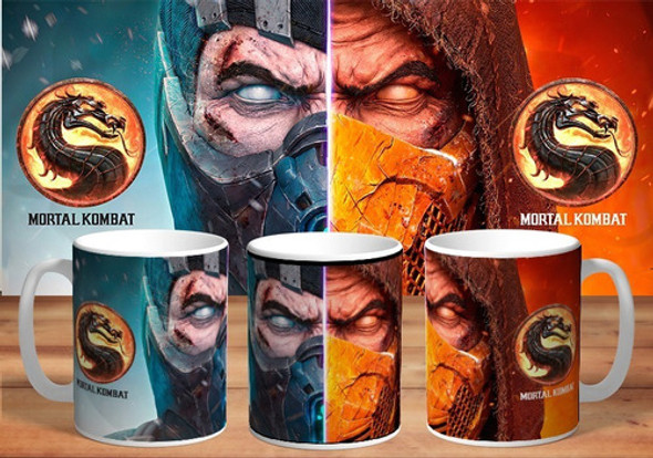 Taza Mortal Kombat De Plastico 1 Taza Mortal Kombat De Plastico 1