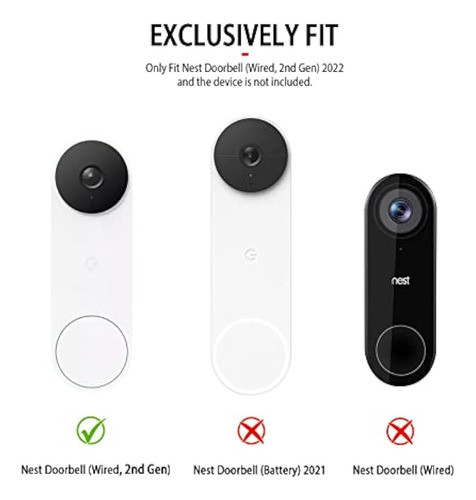 Puuuci Funda De Silicona Para Google Nest Hello 1