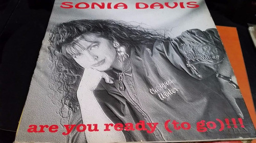 Sonia Davis Are You Ready (to Go) Vinilo Maxi Italy 1992 0