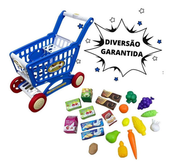 Carrinho Supermercado Infantil Bw173 0
