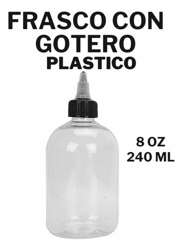 Frasco Con Gotero 8 Oz Tattoo Tatuaje 0