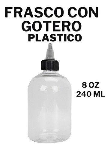 Frasco Con Gotero 8 Oz Tattoo Tatuaje 0