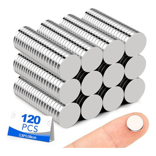 Imanes De Neodimio 10x2mm  Pack X120un. 0