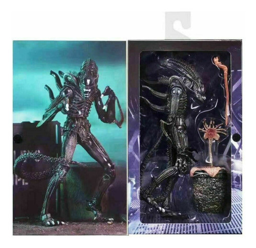 Neca Aliens Ultimate Edition Brown Alien With Facehugger 1