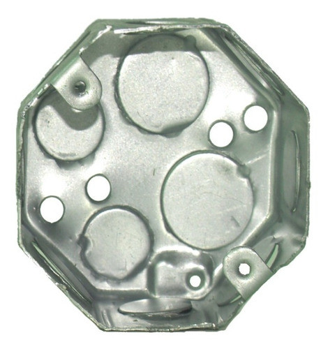 Caja Octogonal Electricidad Embutir Aluminizada 0