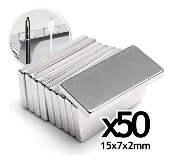 Iman Neodimio Imanes Rectangular Decoración Potentes 0