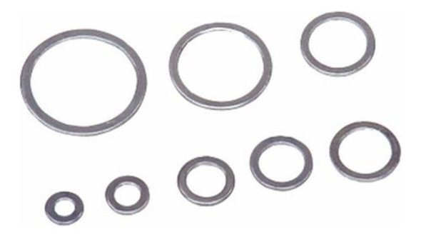 Arandela De Aluminio 7x13x1.25 (int-ext-espesor/mm) X10u 0