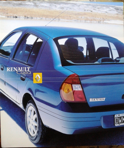 Folleto Catálogo Renault Clío 2 Gama 2002 0
