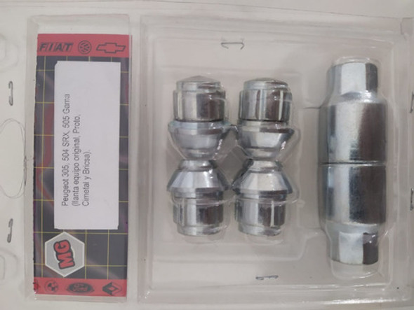 Antirrobo Rueda Peugeot 504, 505 Gama Aleacion Equipo Origin 1