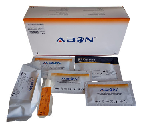 Kit Abon Multi Drogas 2 Reactivo Orina Test Toxicológico 0