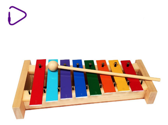 Metalofón Diatónico De 8 Notas Sol Venturi 1