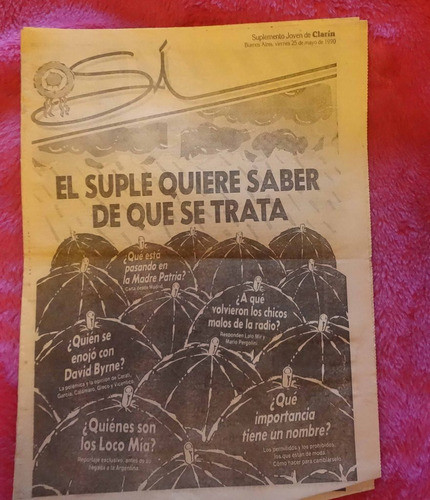 Suple Si Clarin 1990 Loco Mia David Byrne Lalo Mir Sosa Giec 0
