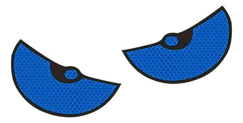 Adesivo De Carro Olhos Adesivo De Aviso De Carro Azul 0