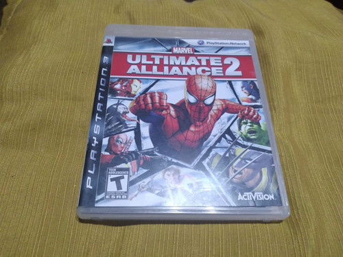 Juego De Ps3 Marvel Ultimate Alliance 2, Físico Y Usado 0