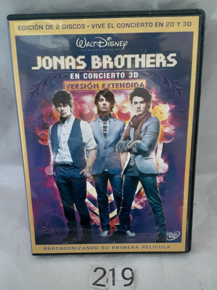 Jonas Brothers En Concierto 3d (2 Dvd) Versión Extendida 0