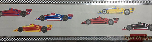 Guarda Vinilica Importada Autos Carrera 0,10 X 4,65 Mts Soul 0
