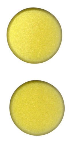 2 Esponjas Redondas. Artesanías. Maquillaje. 7.5 Cm Diametro 0
