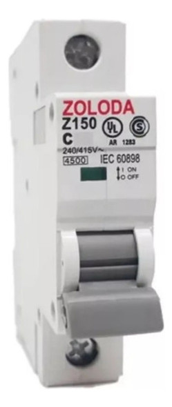 Termica Unipolar Zoloda 32 Amp Termomagnetica 1x32a 3ka C 0