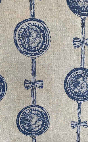 Tela Toile De Algodón 1,40 Inglesa De  Miranda Green 1