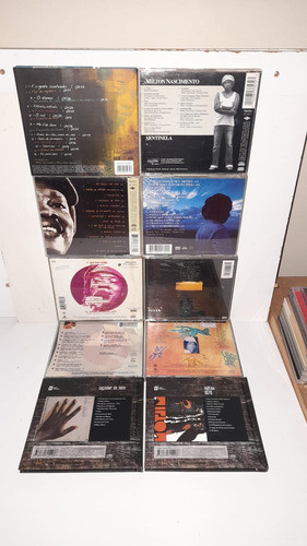Milton Nascimento,lote De 10 Cd´s,originais,em Muito Bom Est 1