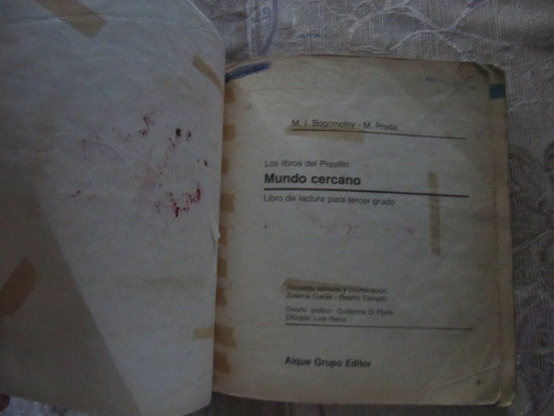 Los Libros Del Piquillin - M. I. Bogomolny - M. Prada 1