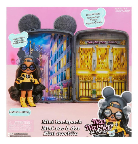 Muñeca Na! Na! Na! - Surprise Con Mini Mochila Marisa Mouse 1