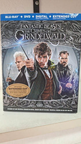 Blu-ray + Dvd --  Fantastic Beasts The Crimes Of Grindelwald 0